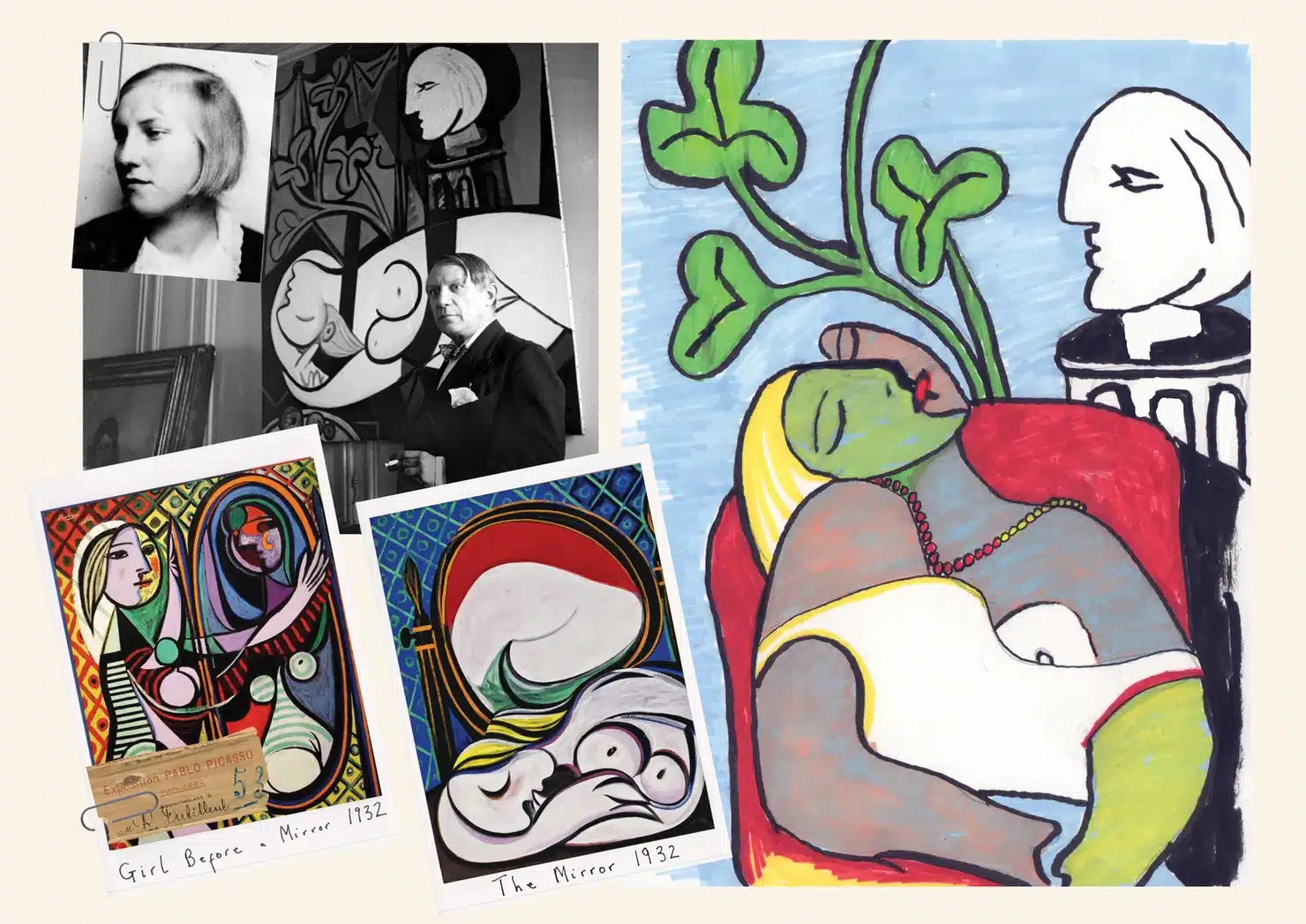 Picasso collage
